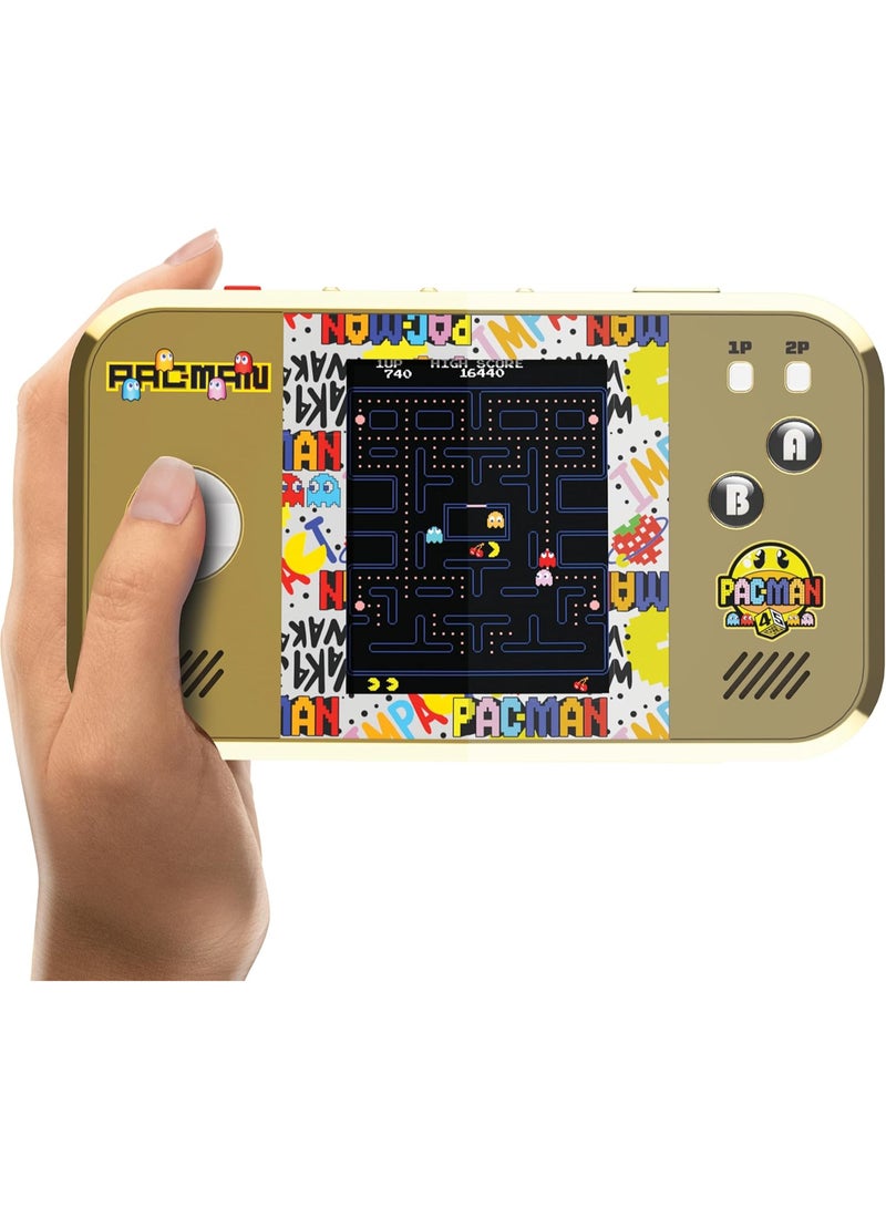 My Arcade Pac-Man Pocket Player Max: Pac-Man 45th Anniversary Retro Game Console, Rechargeable Battery, 4 Classic Games in 1, Arcade Gaming, Includes Case - Image 3